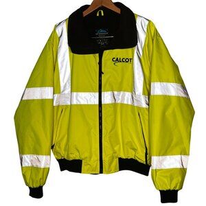 By Tri-Mountain ANSI/ISEA Class 3 Level 2 L High-Visibility Reflective Jacket